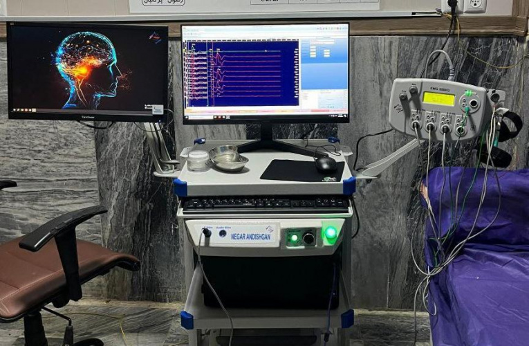 بهره برداری از یک دستگاه الکترومایوگراف پزشکی پیشرفته در  بیمارستان علوی اردبیل