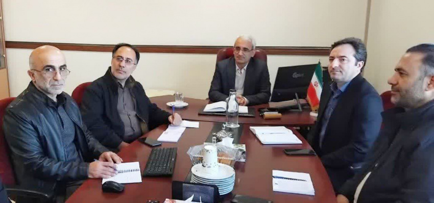 جلسه بررسی وضعیت تغذیه مراکز نگهداری سالمندان در معاونت بهداشت دانشگاه