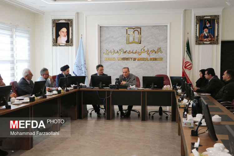 جلسه شورای فرهنگی دانشگاه علوم پزشکی اردبیل برگزار شد