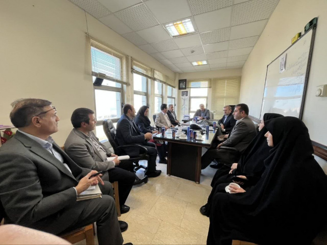 جلسه مدیرکل بازرسی و مدیریت عملکرد وزارت بهداشت،درمان و آموزش پزشکی با مدیر و کارکنان مدیریت بازرسی دانشگاه علوم پزشکی اردبیل