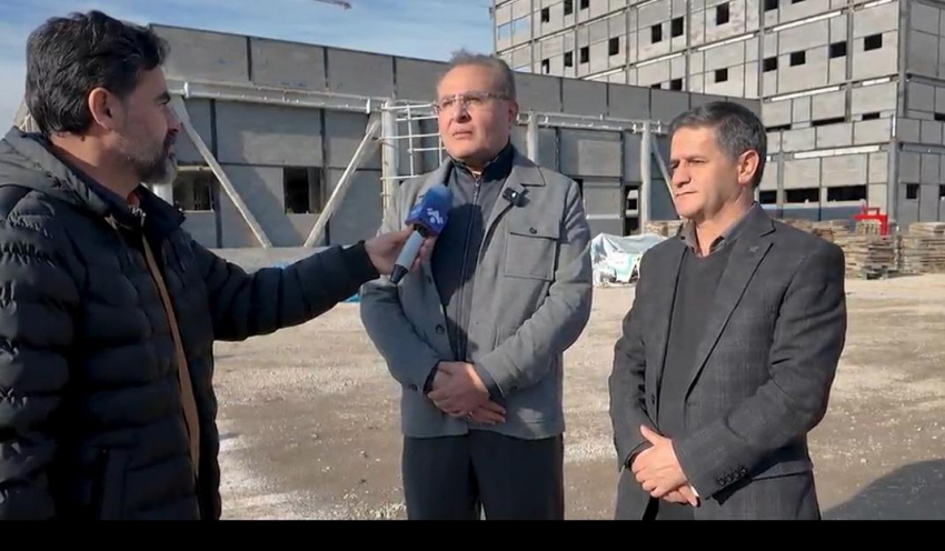 بازدید دکتر علی نیکزاد نائب‌رئیس مجلس شورای اسلامی از پروژه بیمارستان نجف‌زاده