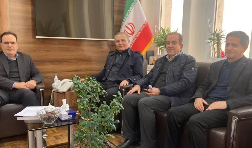 ‍دیدار رئیس دانشگاه علوم پزشکی اردبیل با معاون سازمان برنامه و بودجه کشور