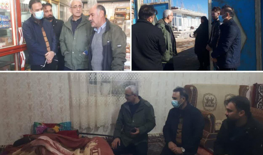 بازدید معاون بهداشت دانشگاه علوم پزشکی اردبیل از روستاهای شهرستان نیر؛ تاکید بر پیشگیری از تب مالت و ارتقای بهداشت محیط
