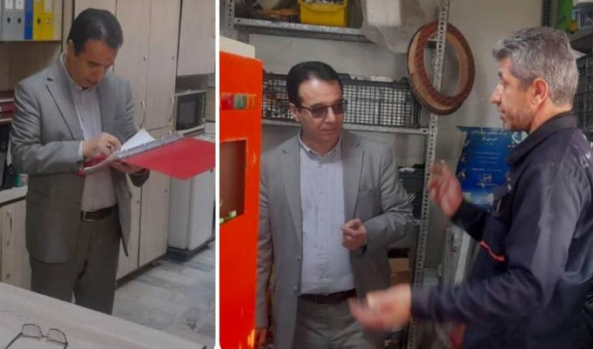 بازدید تیم پایش دانشگاه از بیمارستان آموزشی و درمانی علوی اردبیل