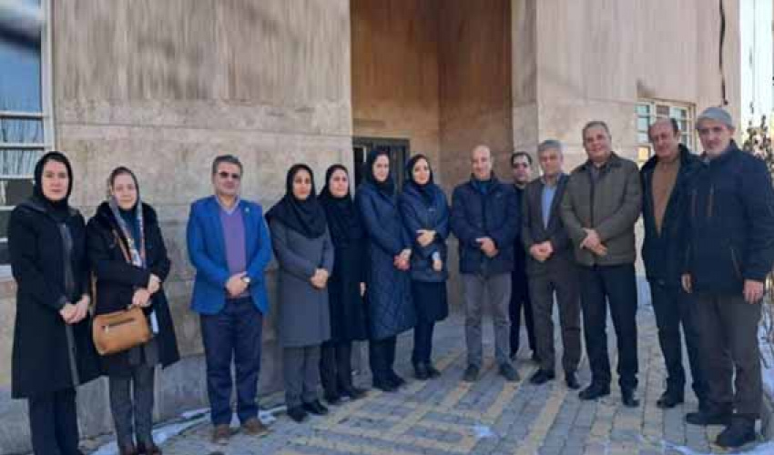 دیدار رئیس دانشگاه علوم پزشکی اردبیل با کارکنان معاونت تحقیقات و فناوری
