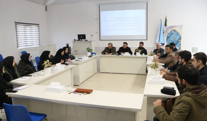 جلسه شورای مشورتی قرآن و عترت دانشگاه علوم پزشکی اردبیل برگزار شد