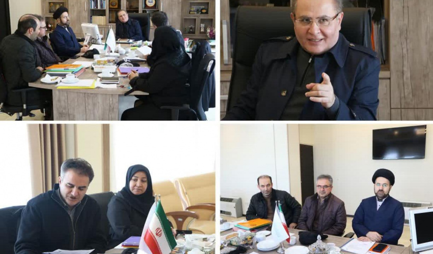 برگزاری جلسه کمیته ماده یک ارتقاء فرهنگی اعضای هیئت علمی دانشگاه علوم پزشکی اردبیل
