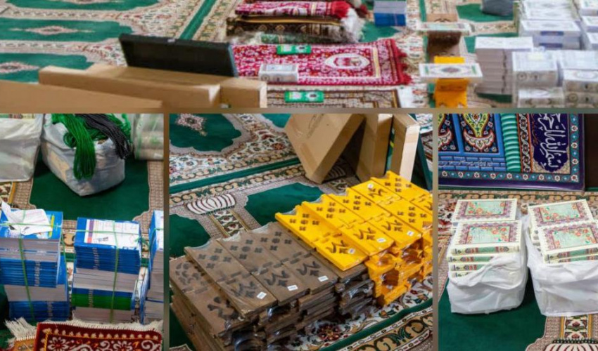تهیه و تحویل ۹۸۲ قلم اقلام فرهنگی دانشگاه علوم پزشکی اردبیل در آستانه ماه مبارک رمضان