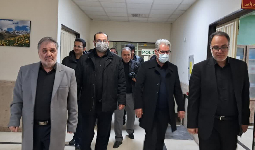 بازدید دکتر رضازاده، نائب‌رئیس کمیسیون بهداشت از بخش های مختلف بیمارستان ولیعصر (عج) مشگین شهر