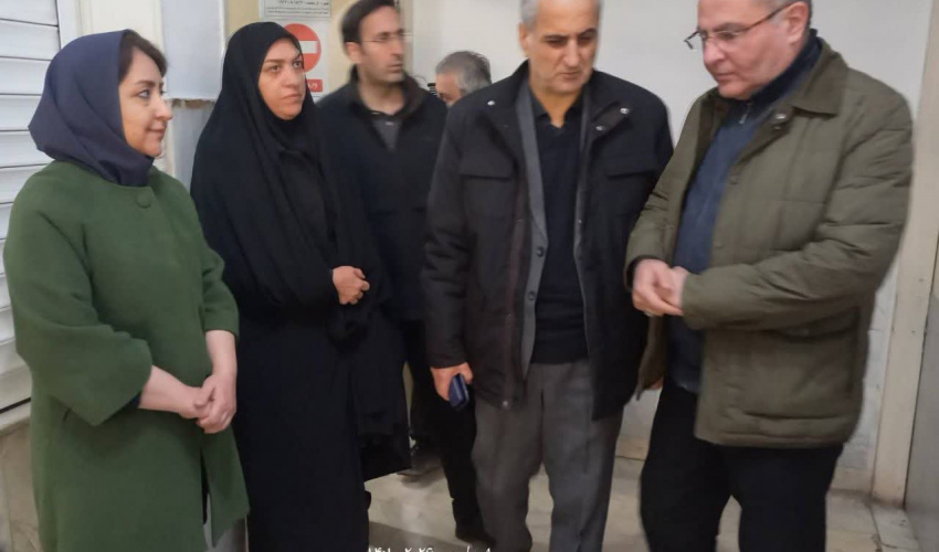 دولت پای کار مردم بازدید معاون سیاسی، امنیتی و اجتماعی استاندار از بیمارستان دکتر فاطمی اردبیل
