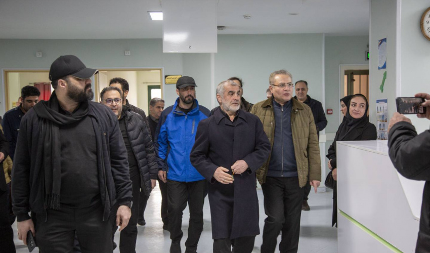 گزارش تصویری، بازدید دکتر علی نیکزاد نائب رئیس مجلس شورای اسلامی از بیمارستان امام خمینی(ره)اردبیل