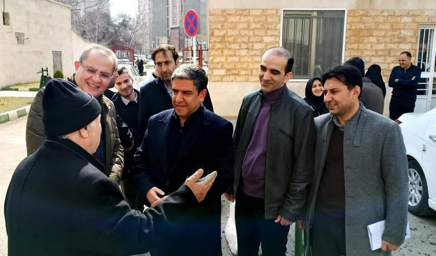 گزارش تصویری، بازدید مسعود امامی یگانه استاندار اردبیل و دکتر بهزاد داورنیا رئیس دانشگاه علوم پزشکی از بیمارستان امام خمینی(ره)اردبیل