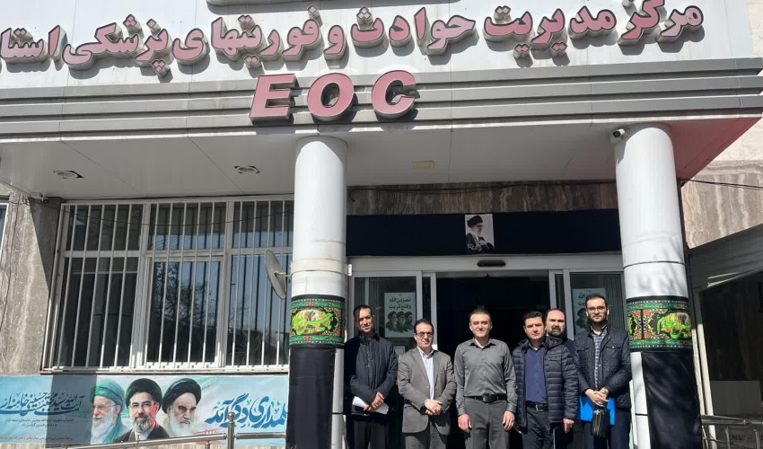 بازدید مدیر بازرسی و عملکرد دانشگاه از مراکز درمانی اردبیل با هدف ارزیابی آمادگی در شرایط بحرانی