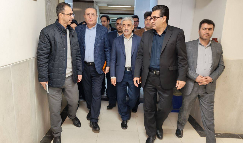 بازدید مدیر منابع انسانی وزارت بهداشت و دکتر داورنیا رئیس دانشگاه علوم پزشکی اردبیل از بیمارستان ولایت گرمی در دومین روز نوروز