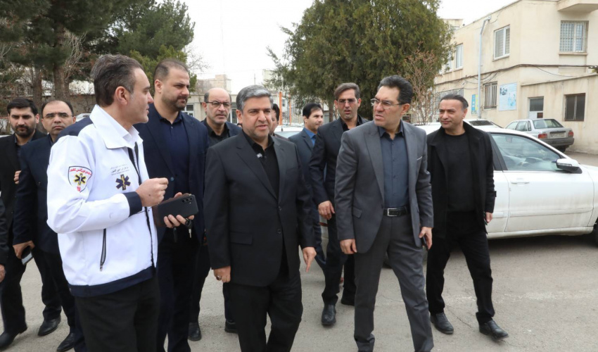 گزارش تصویری| بازدید استاندار اردبیل از اورژانس بیمارستان فاطمی