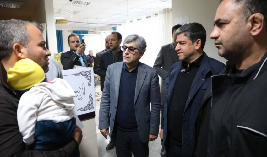گزارش تصویری بازدید استاندار از مرکز بهداشت و درمانگاه شهر نیر