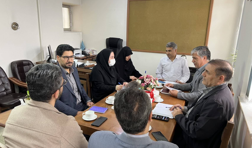 بازدید تیم پایش مدیریت بازرسی و عملکرد دانشگاه از شبکه بهداشت و درمان شهرستان نیر