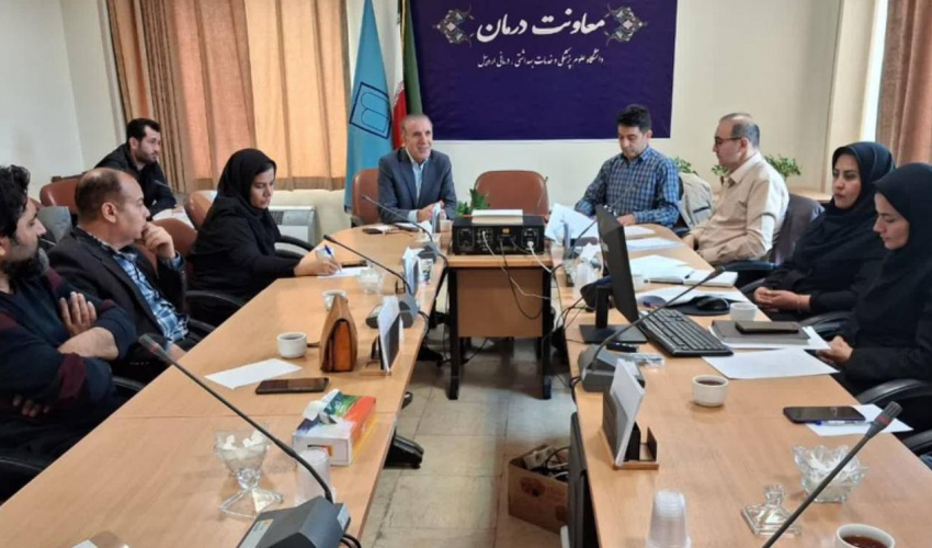 جلسه بررسی تعرفه‌های تشخیصی و درمانی ۱۴۰۵ در معاونت درمان دانشگاه علوم پزشکی اردبیل