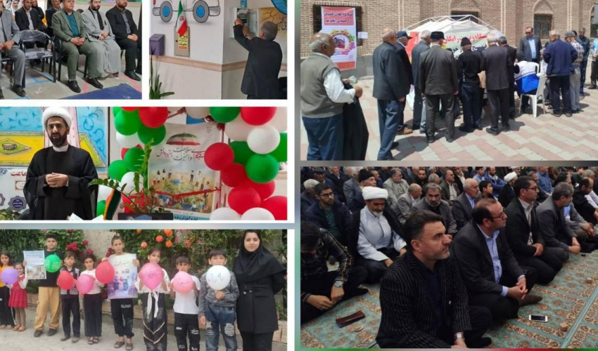 استقبال از هفته ملی سلامت در مشگین‌شهر؛ از ایستگاه پایش فشار خون تا بادکنک‌های کودکان روستای کوجنق