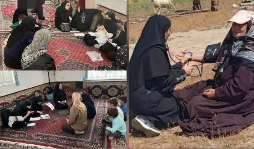 برگزاری گسترده برنامه‌های هفته_ملی_سلامت در شهرستان پارس‌آباد مغان