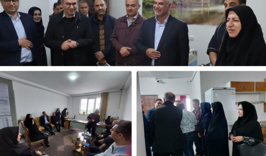 بازدید مسئولان قضایی و مدیران دانشگاه علوم پزشکی اردبیل از مرکز جامع توانبخشی و نگهداری سالمندان آتا