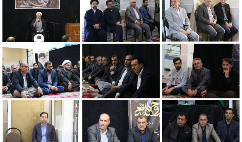 مراسم گرامیداشت ارتحال امام خمینی (ره) و قیام ۱۵ خرداد در دانشگاه علوم پزشکی اردبیل
