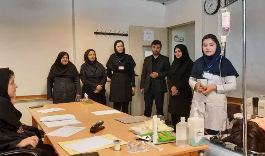 برگزاری آزمون عملی نهایی (OSCE) دانشجویان پرستاری در اردبیل