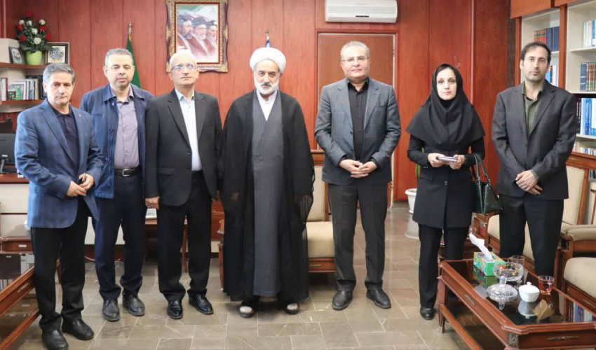 گزارش تصویری | دیدار رئیس دانشگاه علوم پزشکی اردبیل با مقام عالی قضایی استان به مناسبت هفته قوه قضاییه