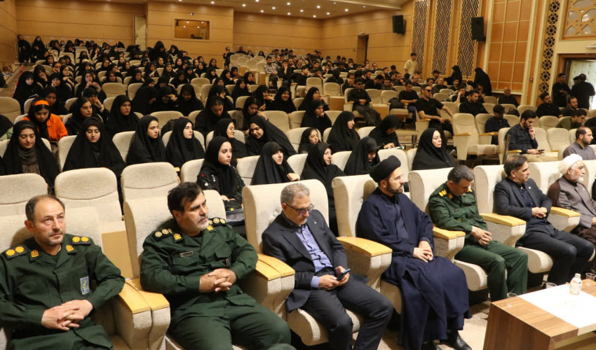 گزارش_تصویری/ اعزام دانشجویان دانشگاه علوم پزشکی اردبیل به مراسم بدرقه آقای شهید ایران