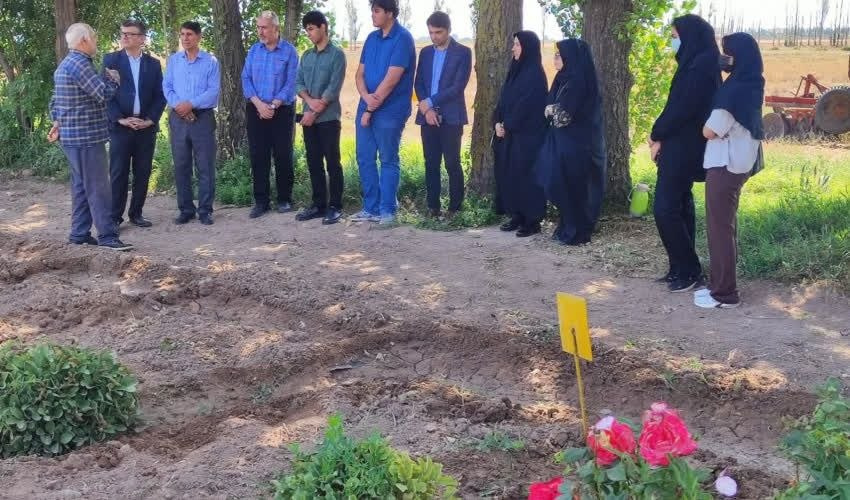 بازدید اعضای هیأت علمی و دانشجویان از پایگاه تحقیقاتی سامیان اردبیل