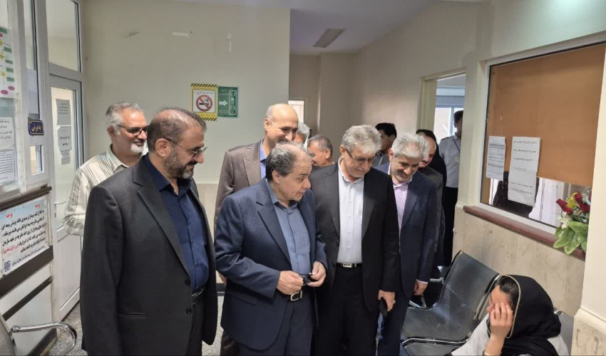 بازدید معاون توسعه مدیریت و منابع وزارت بهداشت از پروژه‌ها و مراکز درمانی شهرستان کوثر