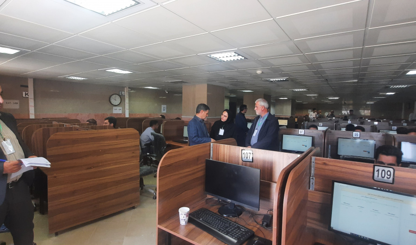 برگزاری آزمون جذب نیروی شرکتی در دانشگاه علوم پزشکی اردبیل
