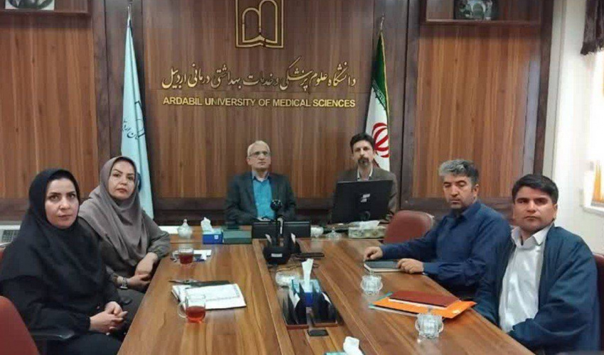 برگزاری وبینار کشوری مدیریت و کنترل «پاندمی X» با حضور معاون بهداشت دانشگاه علوم پزشکی اردبیل