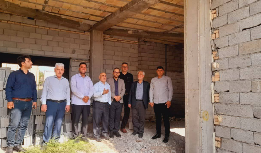 بازدید مدیرعامل مجمع خیرین سلامت استان اردبیل از پروژه کلینیک تخصصی بیمارستان امام خمینی(ره) بیله‌سوار