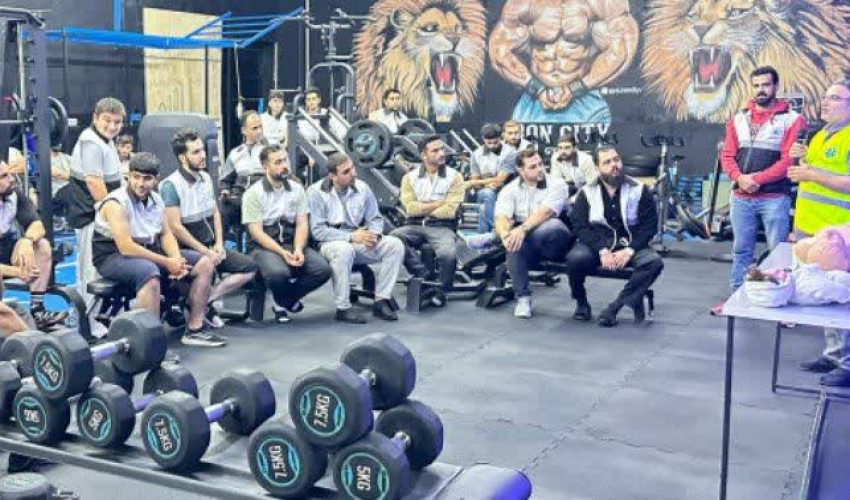 برگزاری کارگاه آموزش های همگانی برای ورزشکاران باشگاه بدنسازی در اردبیل