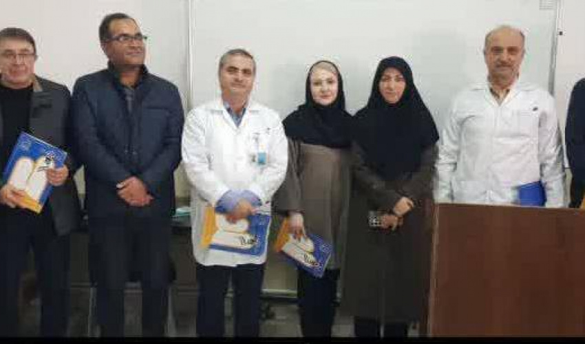 بازدید معاون آموزشی دانشگاه علوم پزشکی اردبیل از بیمارستان بوعلی