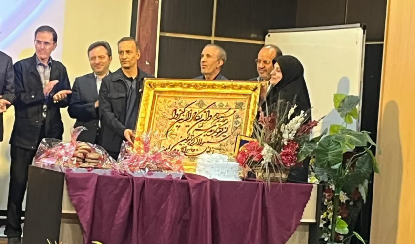 مراسم بازنشستگی خانم ژاله وثوقی، رئیس اداره مامایی معاونت درمان دانشگاه علوم پزشکی اردبیل.