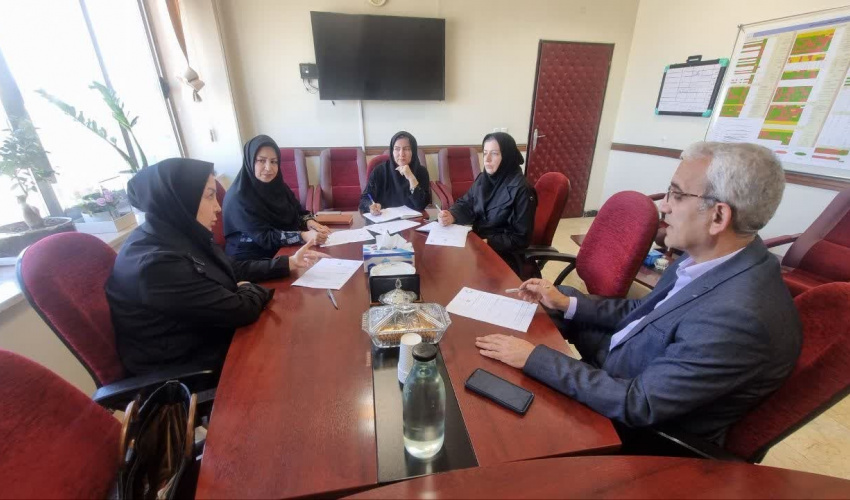 برگزاری جلسه هماهنگی هفته ملی سلامت بانوان ایران (سبا) در معاونت بهداشت دانشگاه علوم پزشکی اردبیل